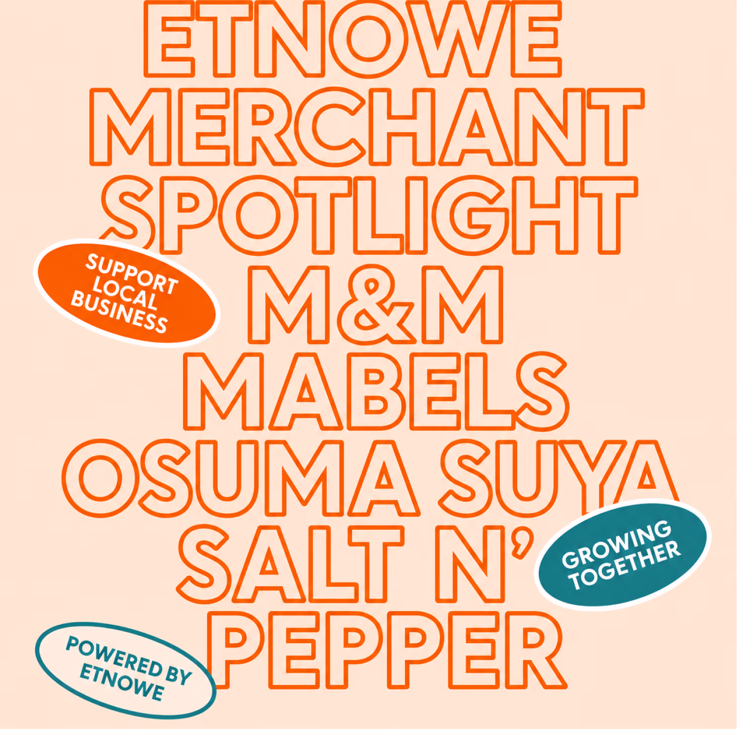 ETNOWE merchant spotlight social post